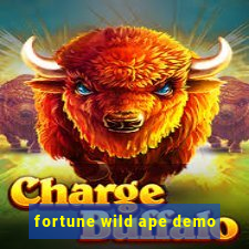 fortune wild ape demo